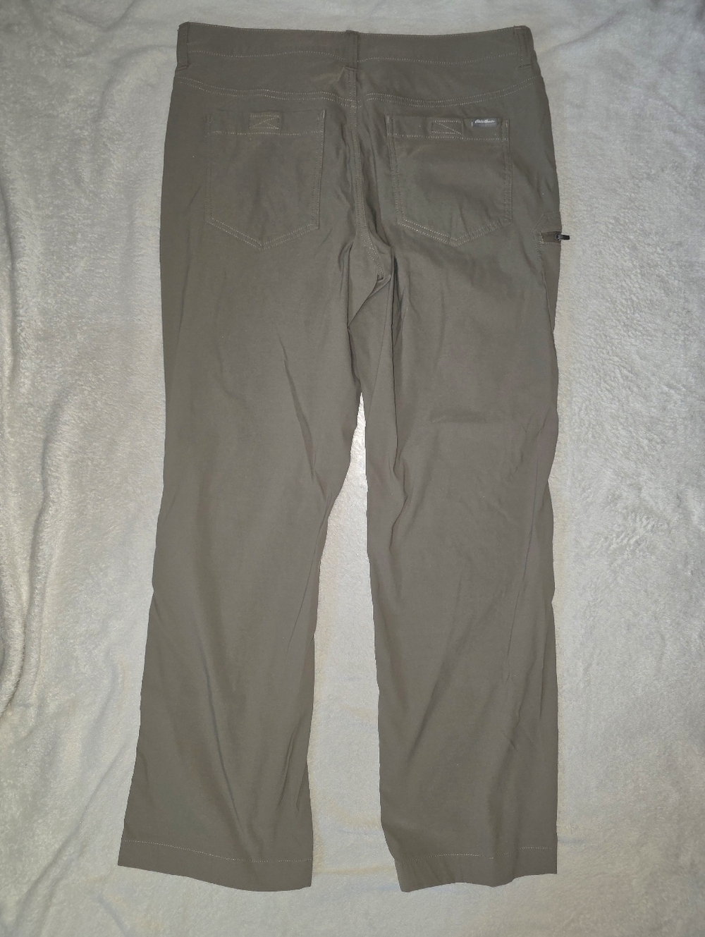 Eddie Bauer Mens Outdoor Pant 35/30 Olive - Picture 2 of 5